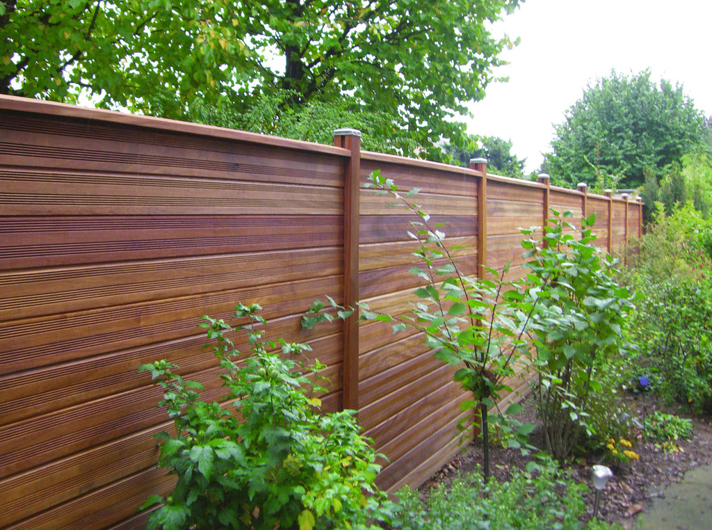 Cumaru-Hollandzaun 2000 x 90 x 90mm