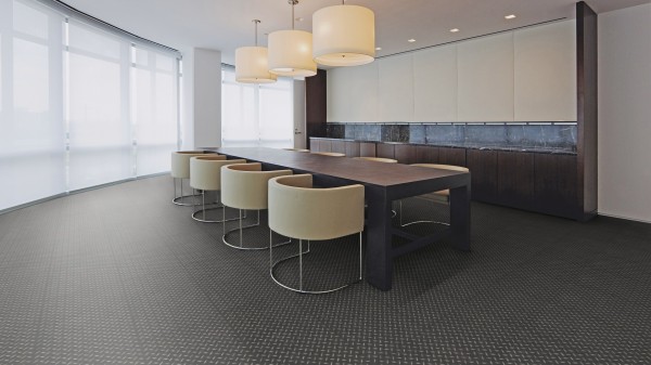 Klebe-Vinyl Design Bodenbelag Objectflor - Expona Design | Black Treadplate