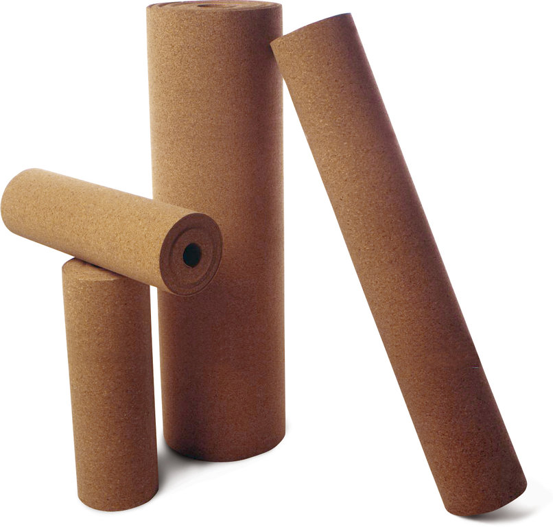 Korkrollen, Breite 1 m., Stärke 2 mm, Länge 15 m