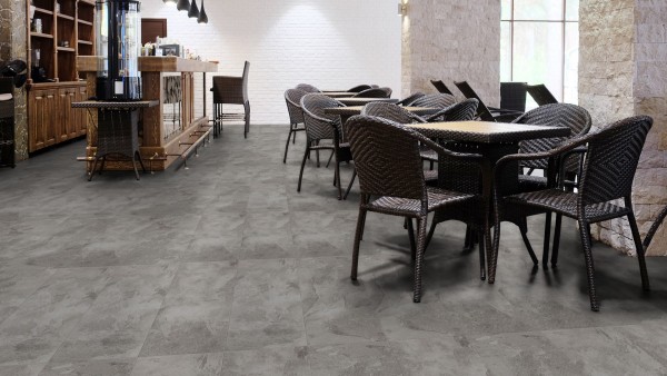 Klebe-Vinyl Design Bodenbelag Objectflor - Expona Design | Silverline Slate