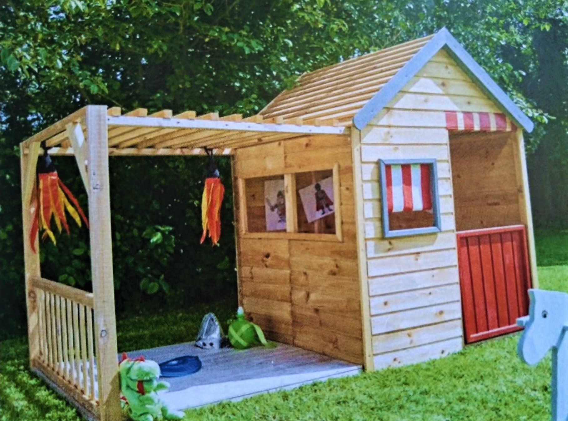 Kinderspielhaus Kinderspielgeräte Haus,Hof und Garten Raestruper