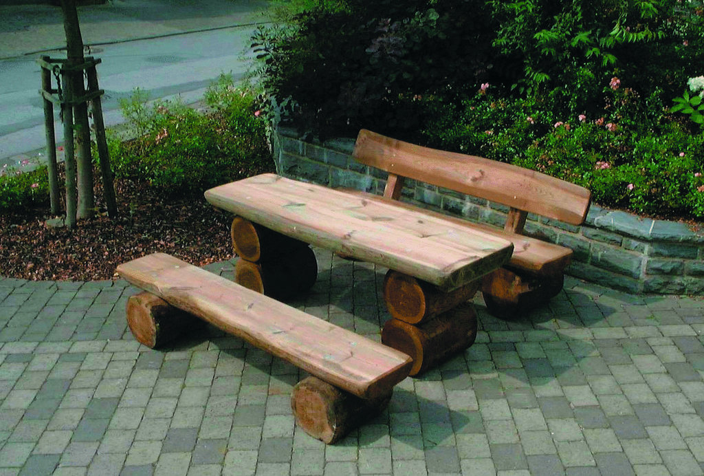 Sitzgruppe Frettertal Bank Ohne Lehne Gartenmobel Holz Im