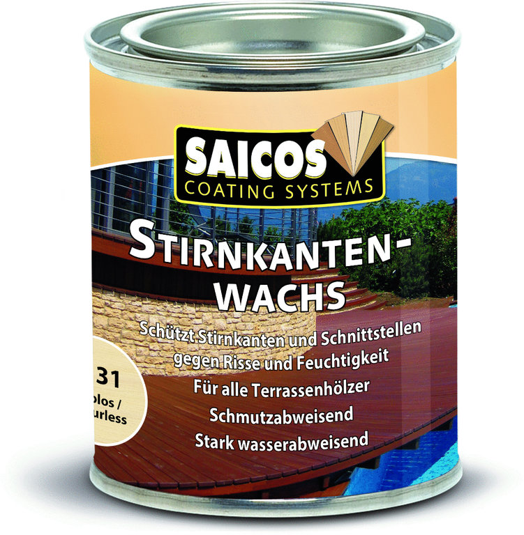 SAICOS Stirnkantenwachs farblos