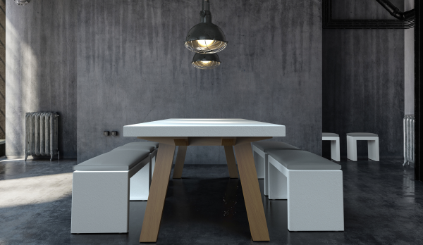 SOLID: exclusive Aluminium Outdoor-Möbel - "Colla"