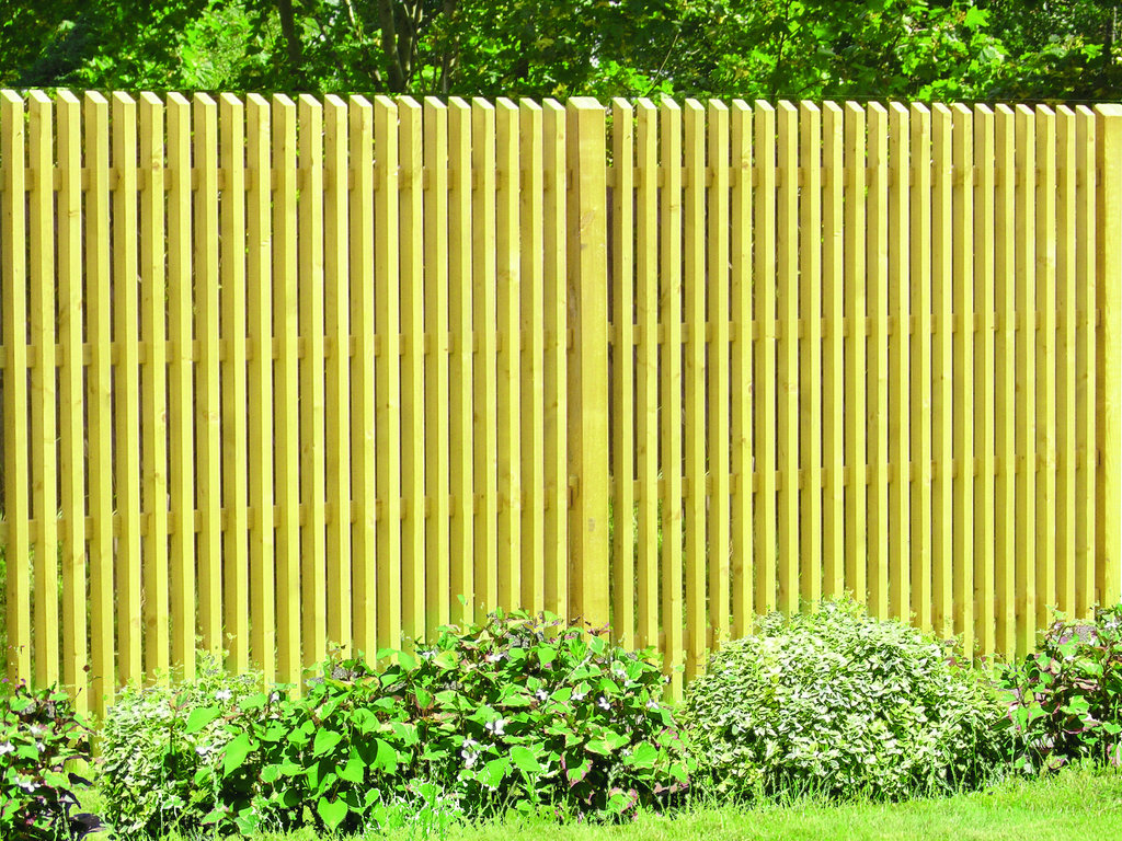 Staketenzaun Berlin - 180 x 180 cm