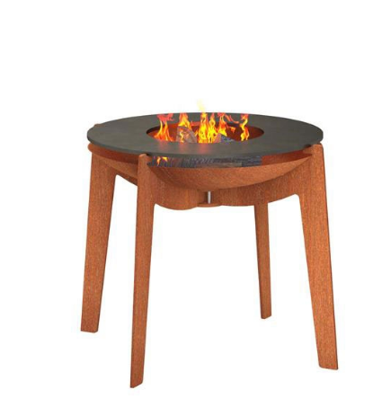 Feuerschale mit Grillplatte